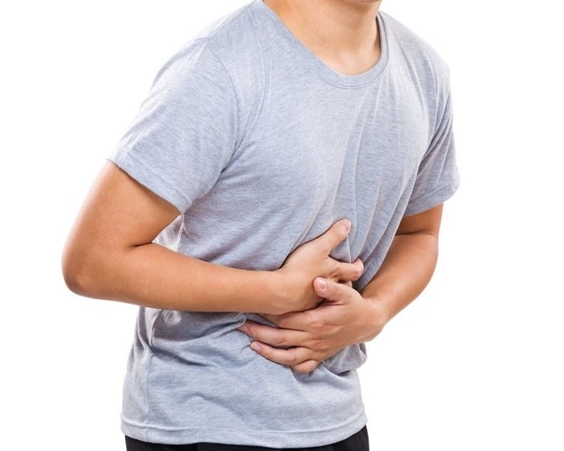 Mức độ đau bụng tăng dần theo tiến triển của bệnh