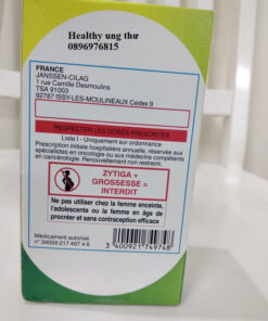 Lieu dung va cach dung zytiga 250mg abiraterone