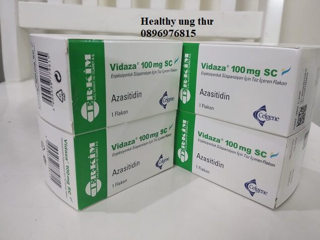 Thong tin quan trong truoc khi su dung thuoc vidaza 100mg azasitidin