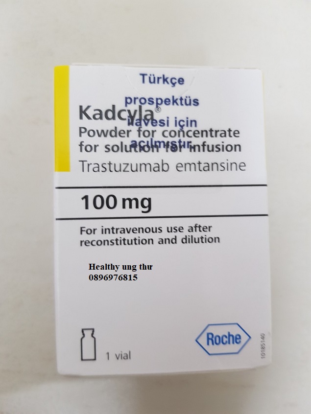 Thuoc Kadcyla 100mg Trastuzumab emtansine gia bao nhieu