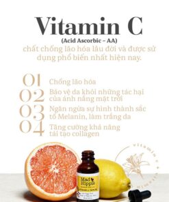Tác dụng của vitamin C