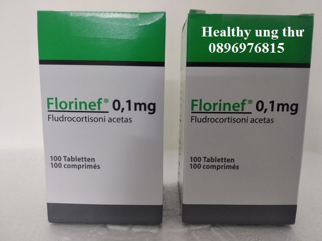Thuoc Florinef 0 1mg Fludrocortison acetate gia bao nhieu