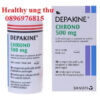 Thuoc Depakin chrono 500mg Axit Valproic gia bao nhieu
