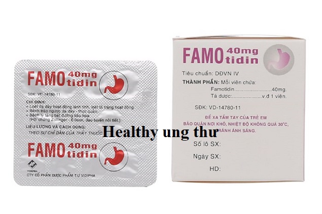 Thuốc Famotidin điều trị loét dạ dày, tá tràng (4)