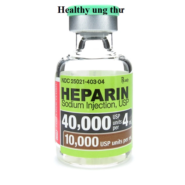 Thuốc Heparin điều trị và ngăn ngừa cục máu đông trong tĩnh mạch, động mạch hoặc phổi (3)