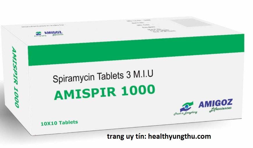 Những lưu ý khi sử dụng thuốc Spiramycin