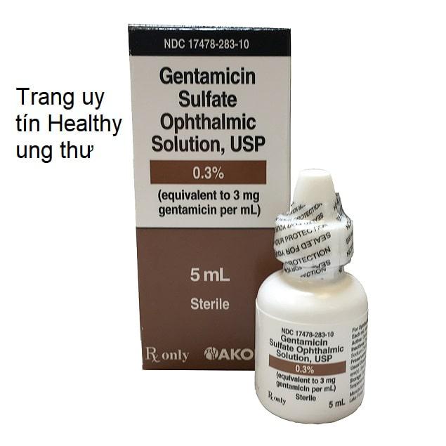 Thuốc Gentamicin - Công dụng, Liều dùng, Những lưu ý khi sử dụng (4)