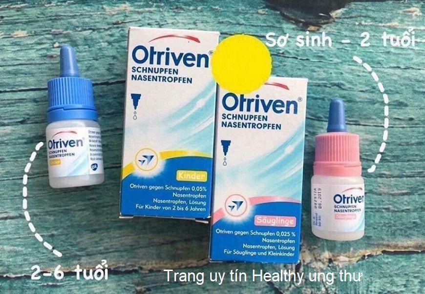 Thuốc Otrivin - Công dụng, Liều dùng, Những lưu ý khi sử dụng (2)