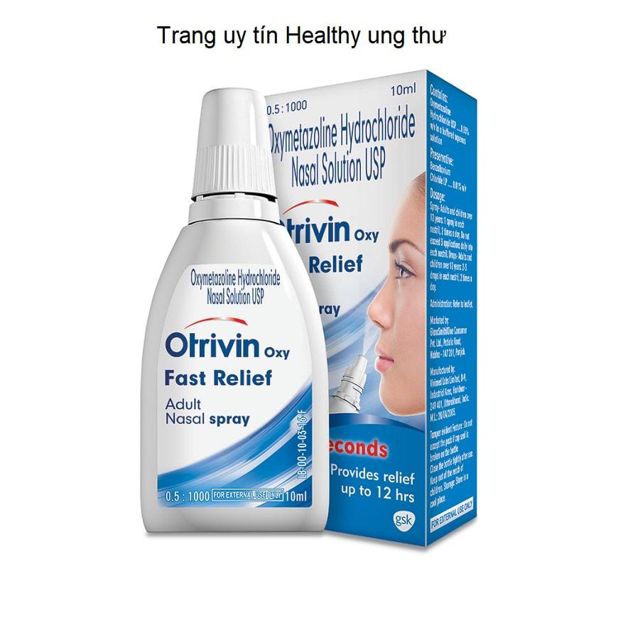 Thuốc Otrivin - Công dụng, Liều dùng, Những lưu ý khi sử dụng (3)