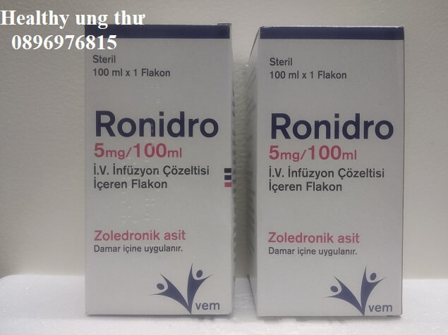 Thuoc Ronidro 5mg 100ml Zoledronic acid gia bao nhieu 