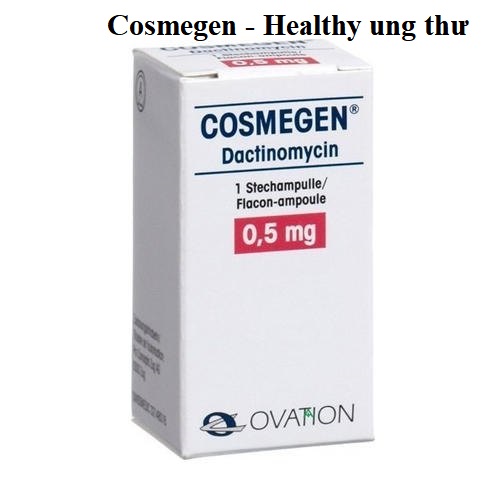 Thuoc Cosmegen 0 5mg ml Dactinomycin Cong dung lieu dung cach dung