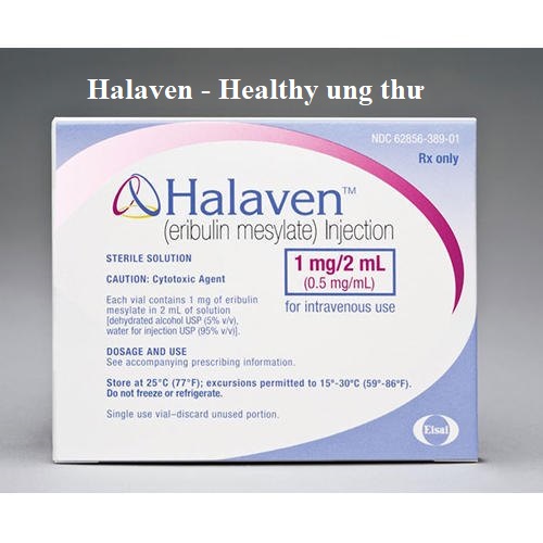 Thuoc Halaven 1mg 2ml Eribulin Cong dung lieu dung cach dung