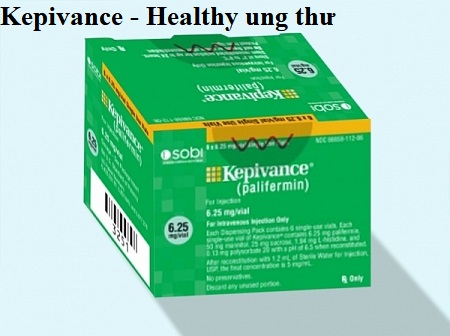 Thuoc Kepivance 6 25mg 1 2ml Palifermin Cong dung lieu dung cach dung