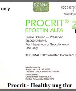 Thuoc Procrit Epoetin Alfa Cong dung lieu dung cach dung