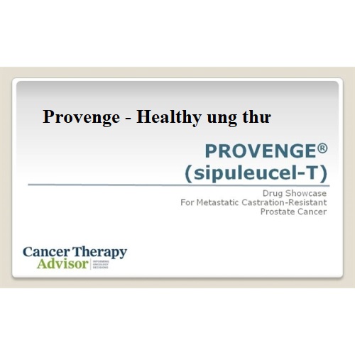 Thuoc Provenge Sipuleucel T Cong dung lieu dung cach dung