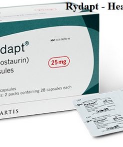 Thuoc Rydapt 25mg Midostaurin Cong dung lieu dung cach dung