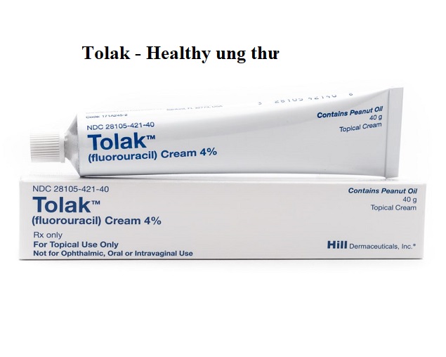 Thuốc Tolak (Fluorouracil) Cream 4%: Công dụng, liều dùng, cách dùng Thuoc Tolak Fluorouracil Cream 4 Cong dung lieu dung cach dung