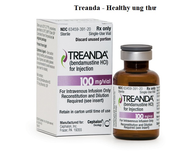 Thuốc Treanda 100mg Bendamustine: Công dụng, liều dùng, cách dùng Thuoc Treanda 100mg Bendamustine Cong dung lieu dung cach dung