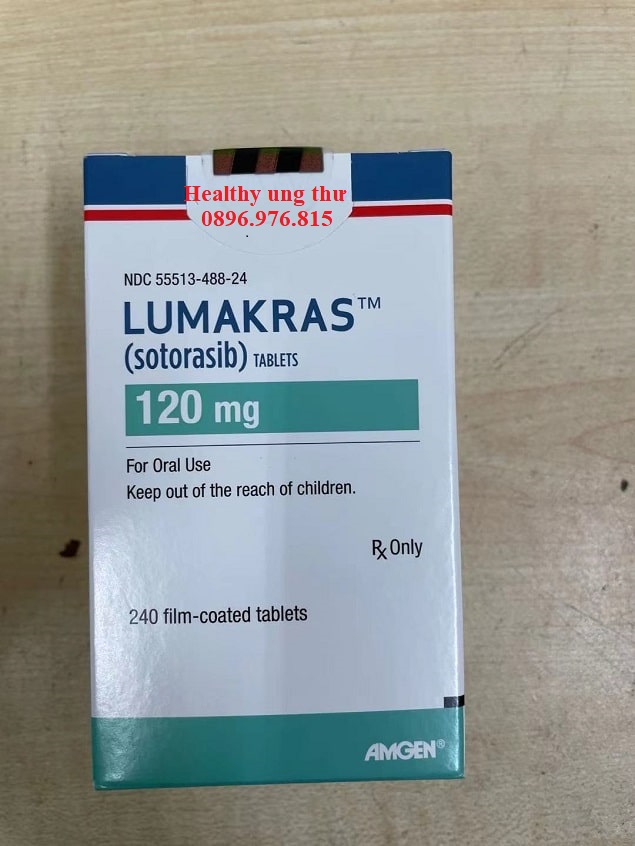 Thuốc Lumakras 120mg điều trị ung thư phổi hộp 240 viên