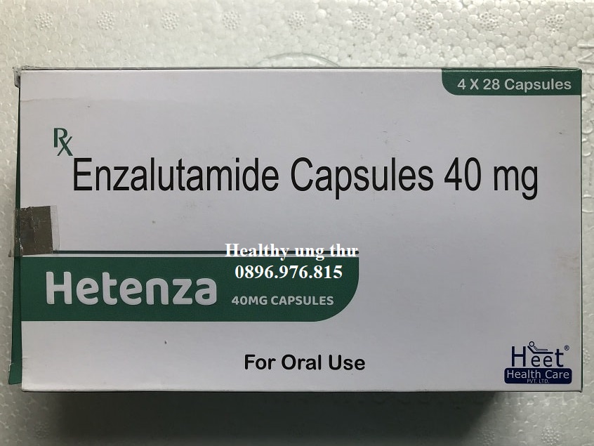 Thuốc Hetenza 40mg Enzalutamide giá bao nhiêu mua ở đâu? Thuốc Hetenza 40mg Enzalutamide giá bao nhiêu mua ở đâu?